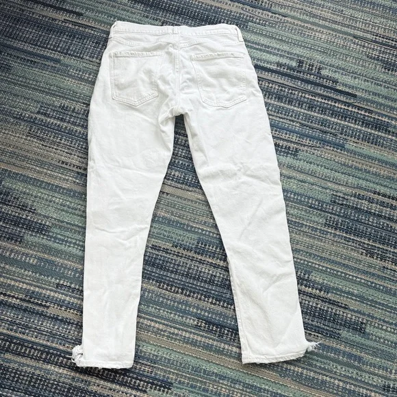 Agolde Women's Crisp White Skinny Jeans - Picture 4 of 4